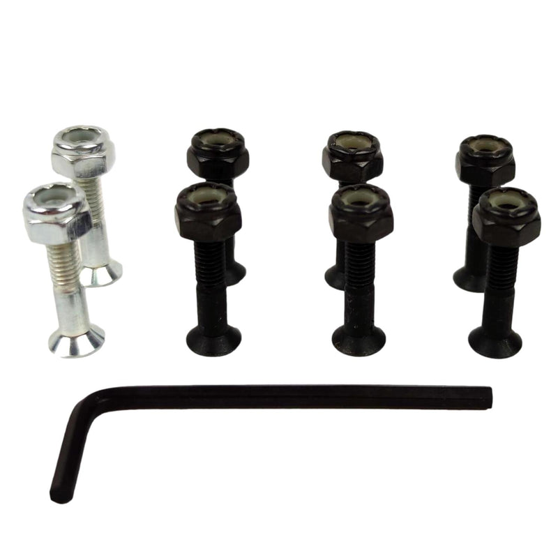Independent Skateboard Cross Bolts Silver Phillips 1"