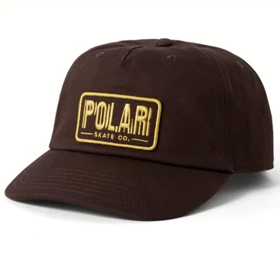 Casquette Polar Patch Earthquake Patch Cap Marron