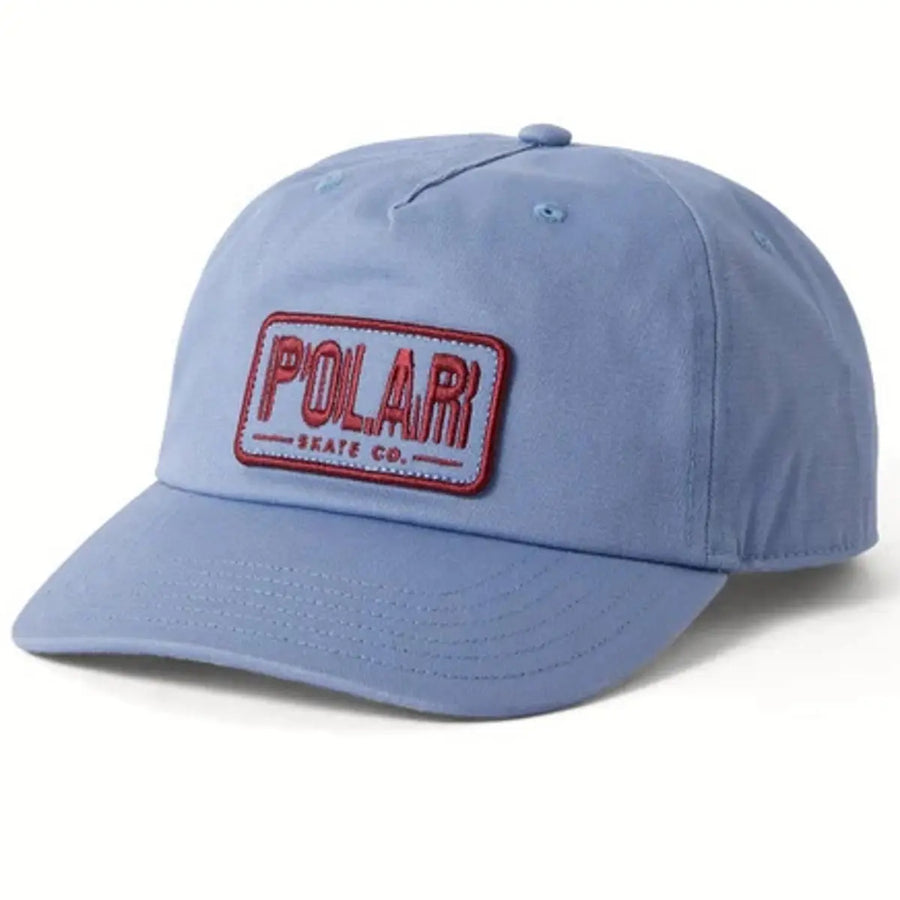 Casquette Polar Oxford Blue Earthquake Patch