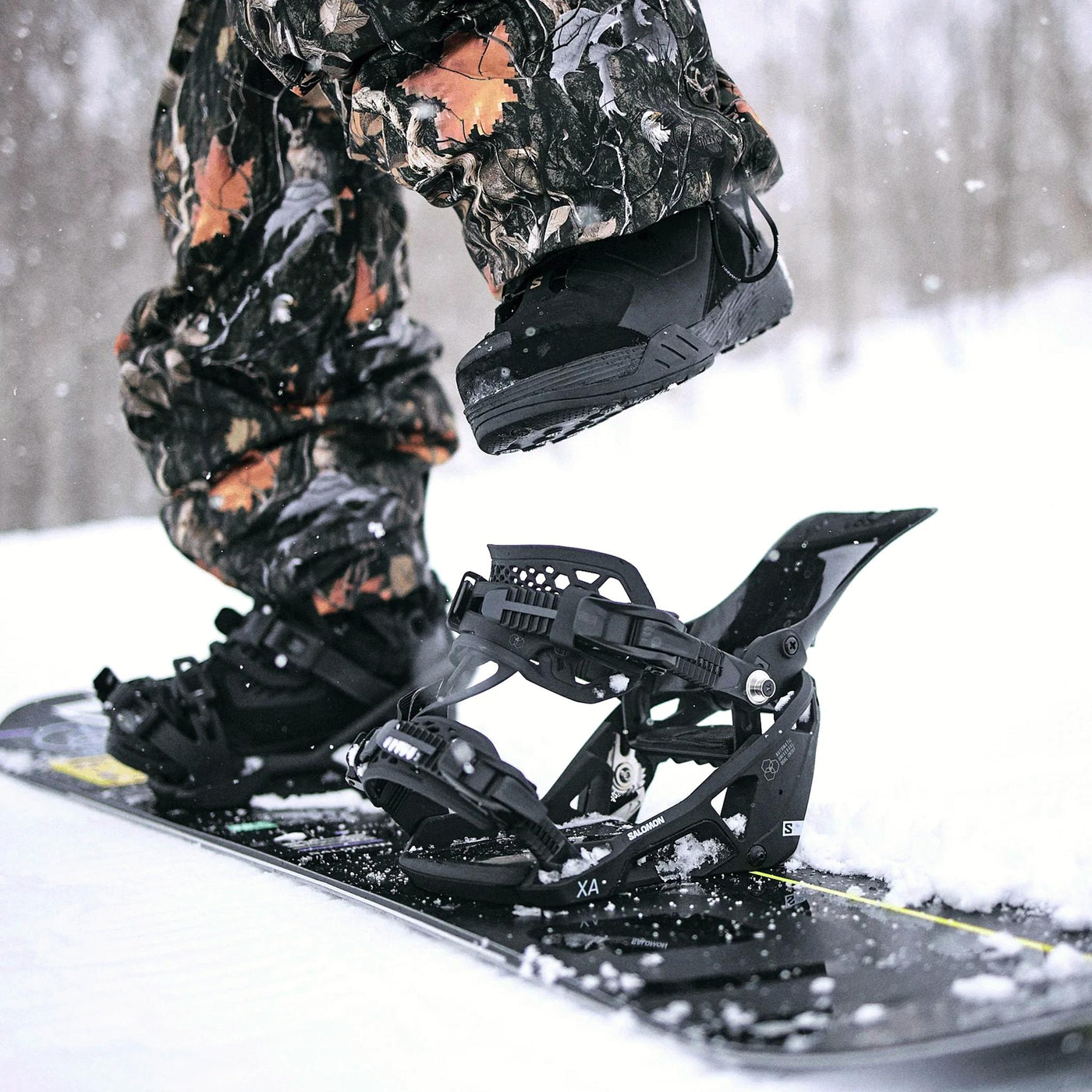 Salomon Supermatic XA: Automatische Snowboardbindung mit echter Kontrolle