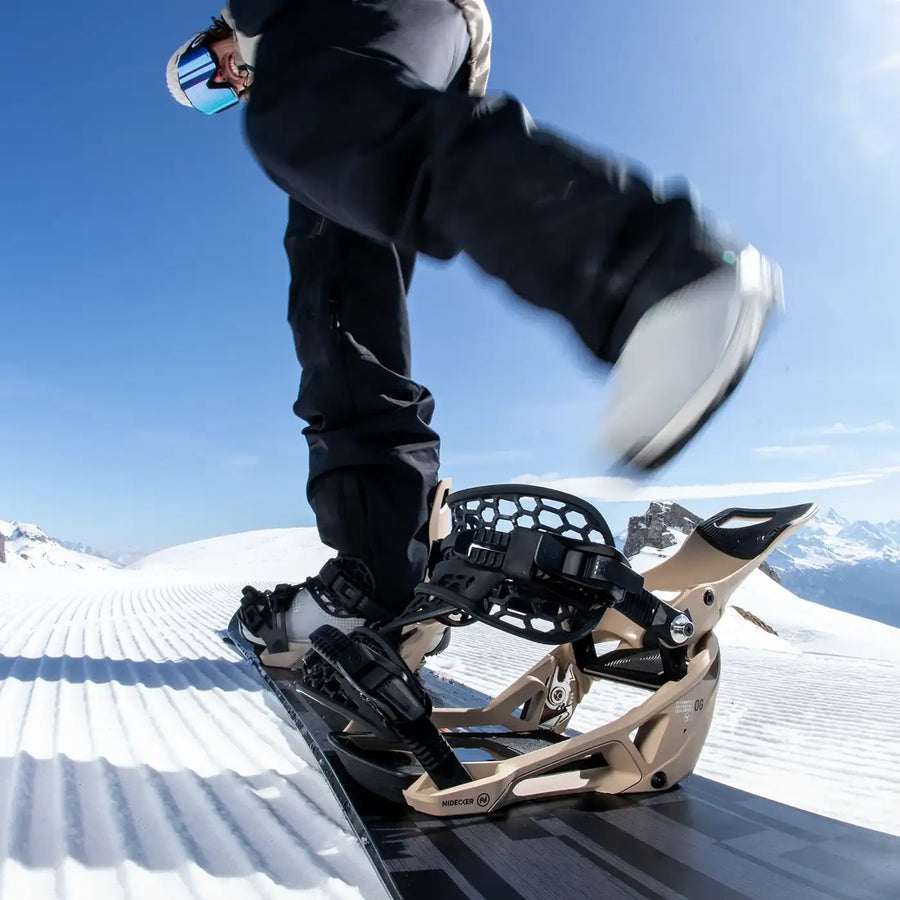 Schnelle Snowboard Bindungen