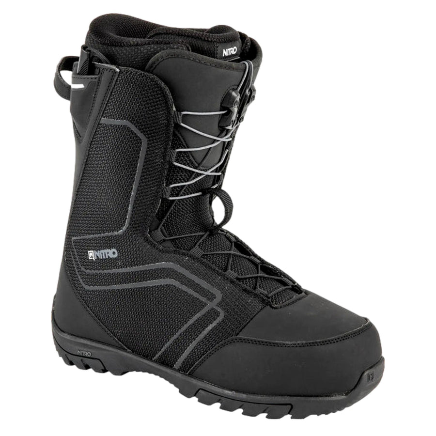 Nitro Sentinel TLS Black Snowboard Boots