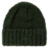 Polar Fluffy Dark Green Beanie