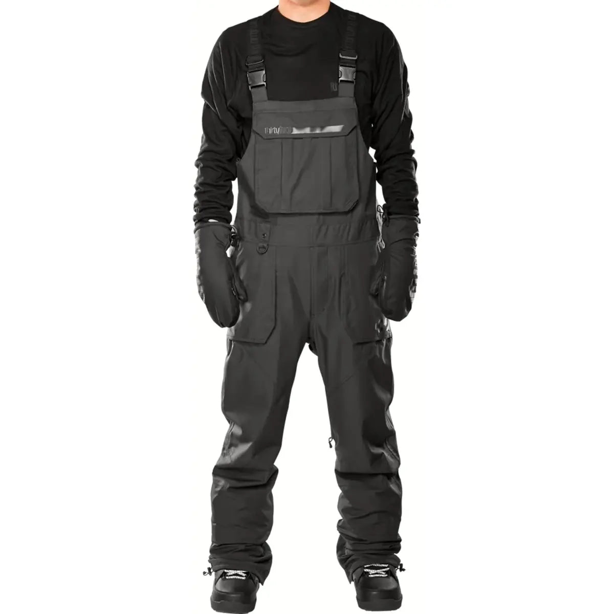 THIRTY TWO SALOPETTE UOMO BLACK BIB BASEMENT