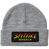 spitfire beanie hell hound script grey