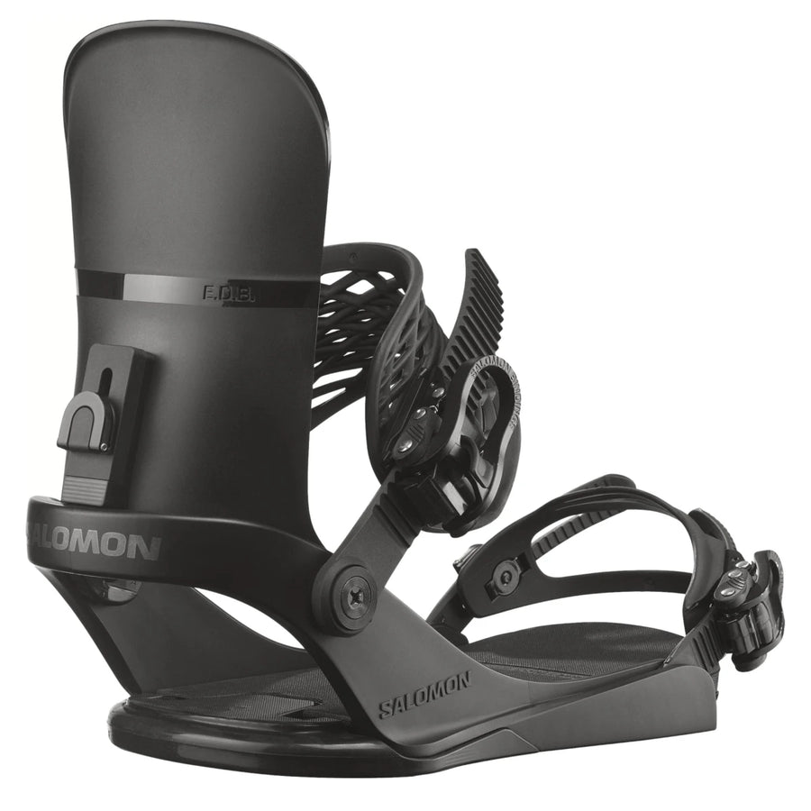 Salomon EDB Snowboard Bindings Black Unisex