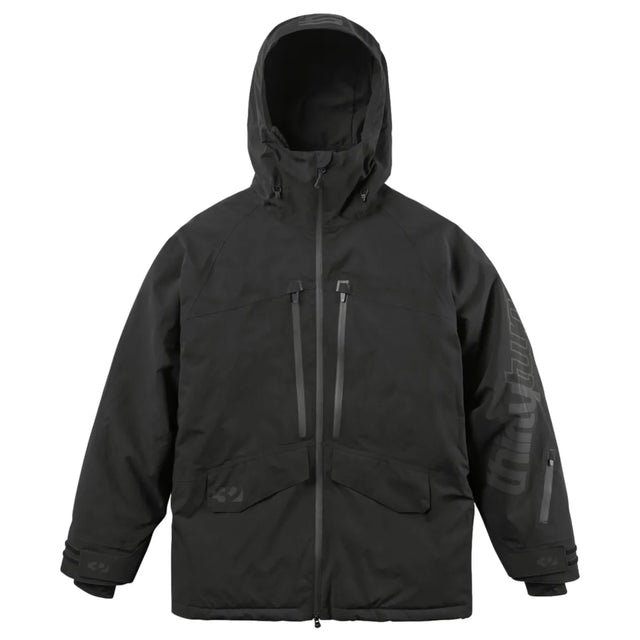 Thirty two lashed Insulated jacket black