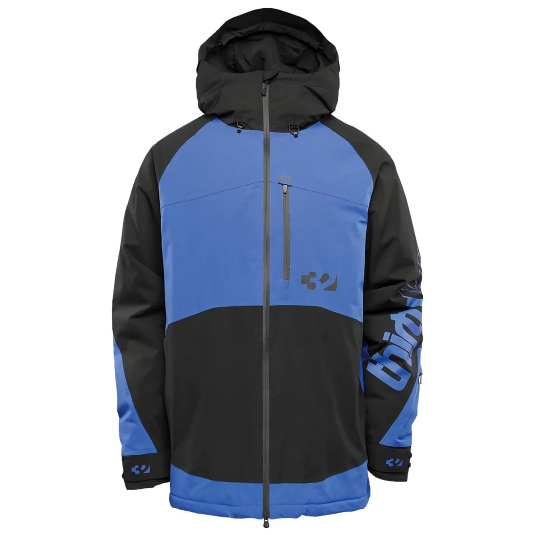 Thirty two lashed Insulated jacket black blue