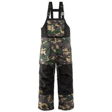 Thirty two basement camo bib