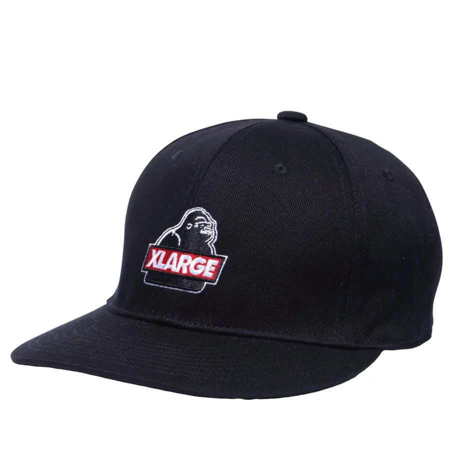 X Large Snapback Slanted OG Black