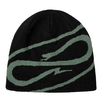Propaganda Beanie Logo Spin Black White