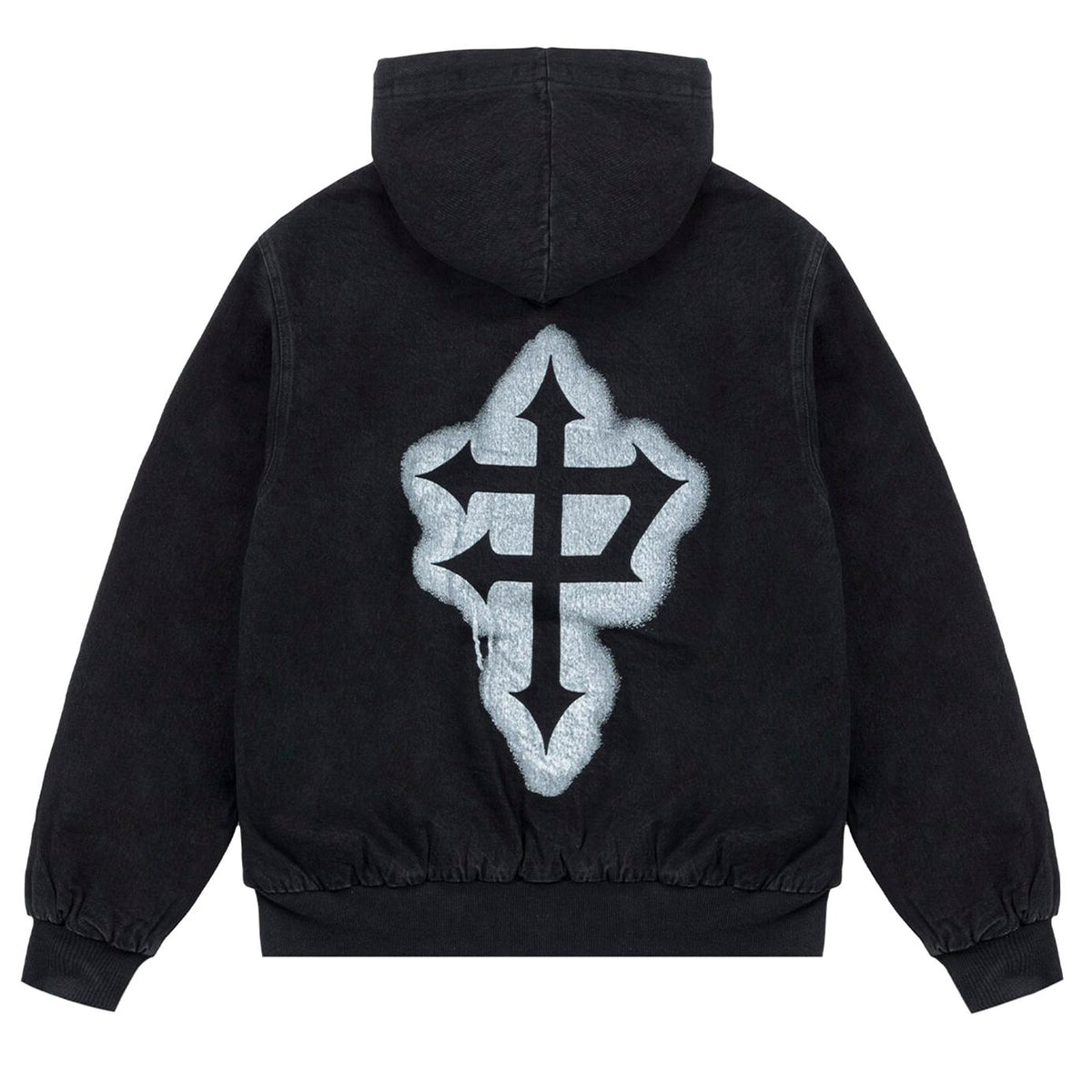 Propaganda Beanie Logo Spin Black White