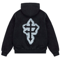 Propaganda Beanie Logo Spin Black White