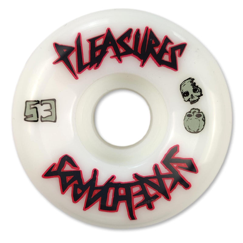 Pleasures Skateboards Wheels Skull High Rebound 99A