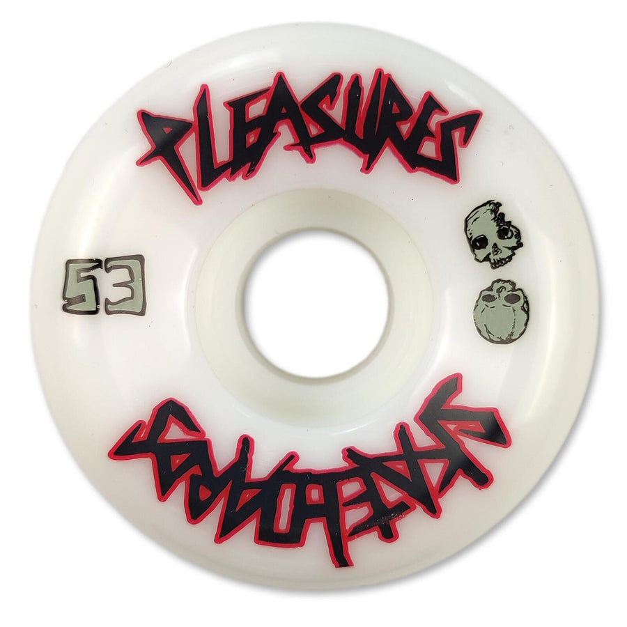 Roues Pleasures Skateboards Skull High Rebound 53mm 99A