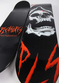 Pleasures Skateboards Black Death Tavola 7.75"