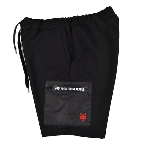 ZOO YORK CARGO BLACK PANTALONCINO
