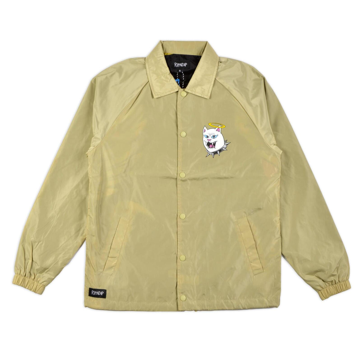 RIPNDIP 3 HEADS COACH JACKET KHAKI