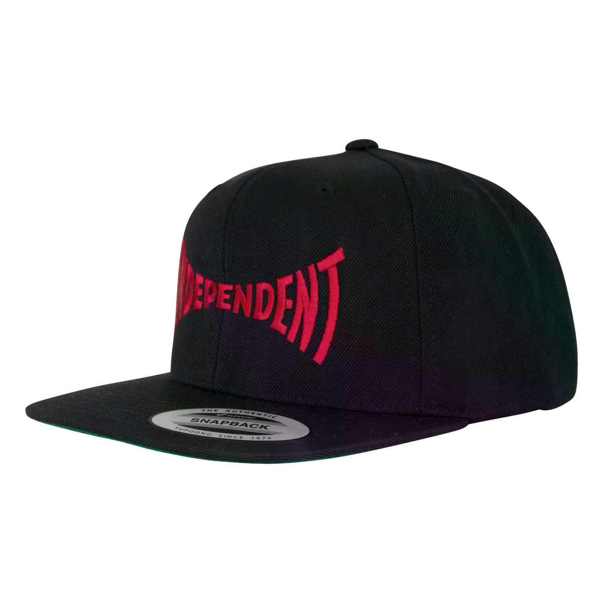 Independent Span Embroidered Snapback Hat