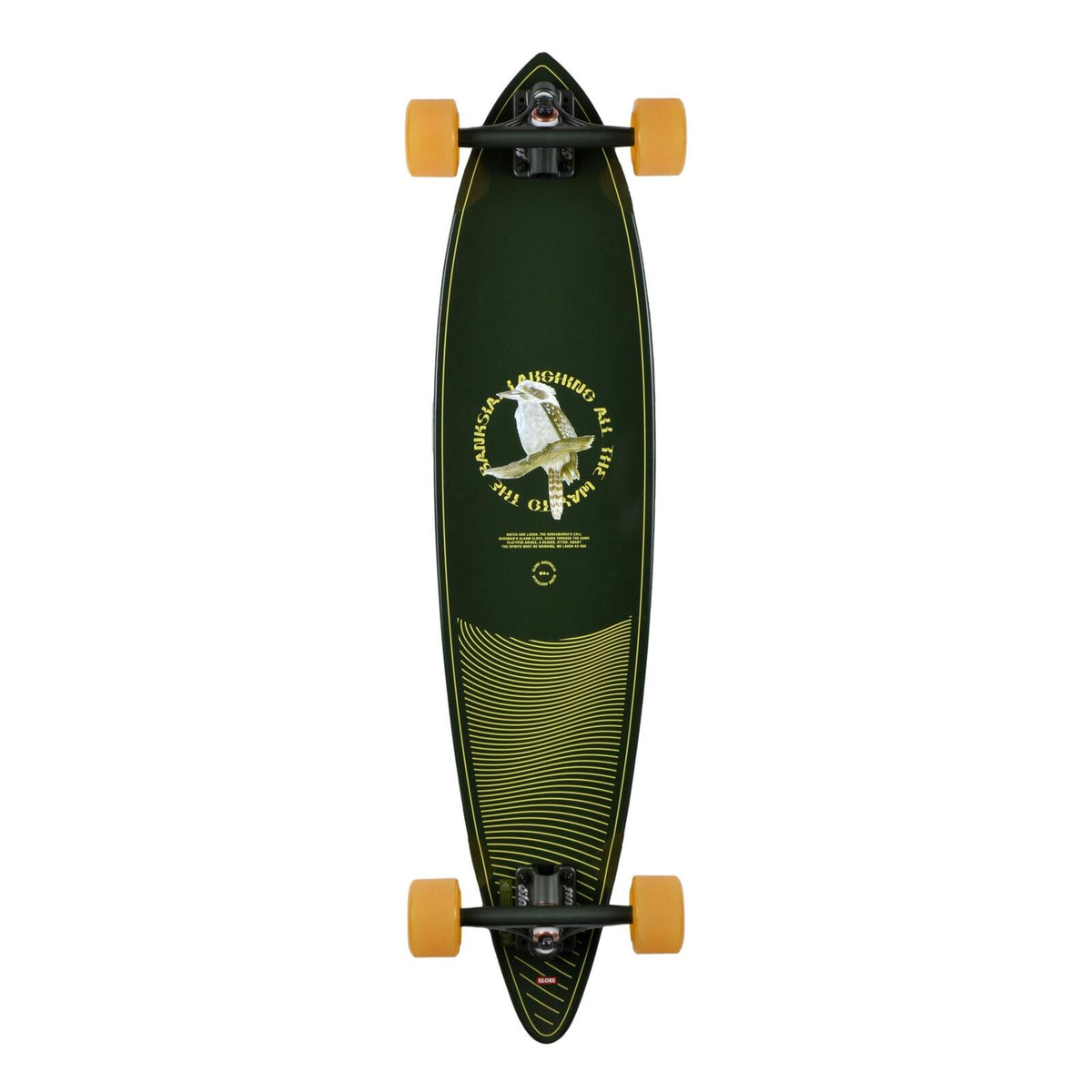 Globe Kookaburra Pintail longboard 37"