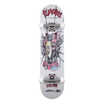 Pleasures skateboards completo Robotika War pro