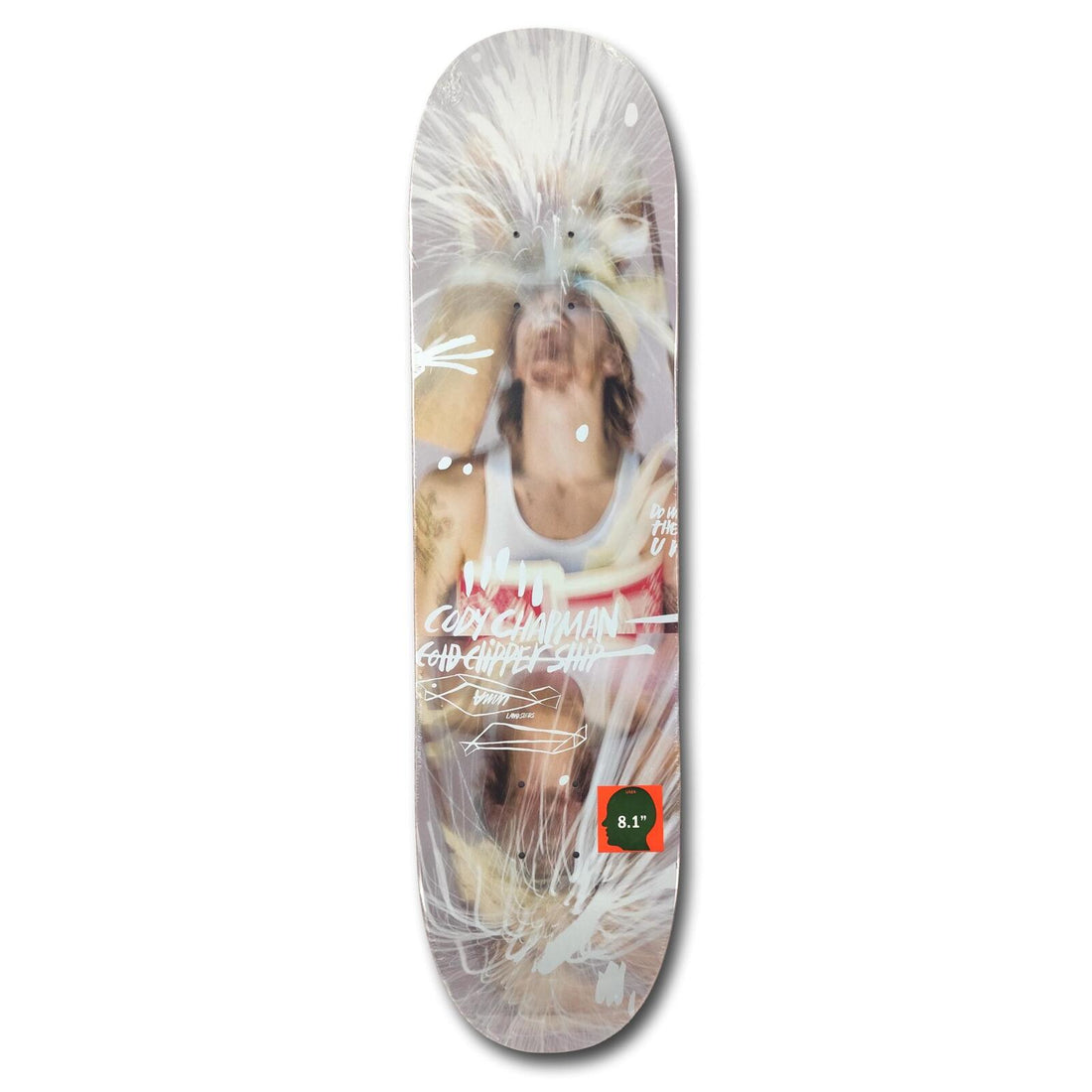 UMA LANDSLED CODY CHAPMAN TAPED 8.125" SKATEBOARD DECK