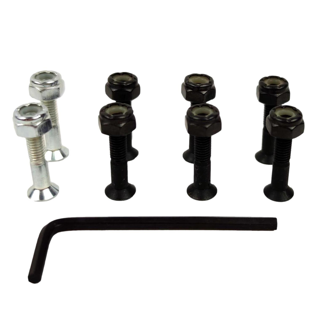 Independent Skateboard Cross Bolts Viti Silver Phillips 1"