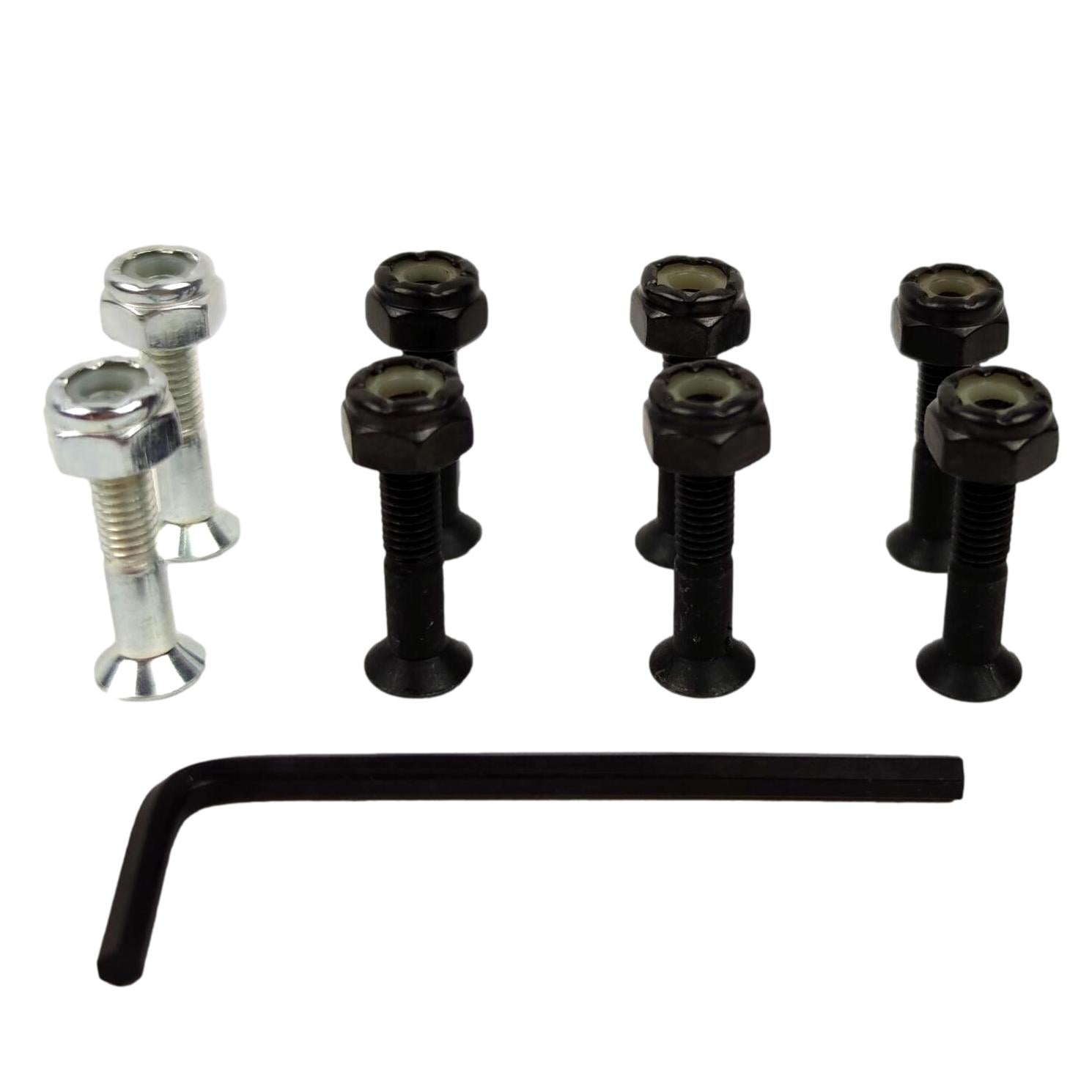 Independent Skateboard Cross Bolts Silver Phillips 1"