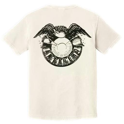 Spitfire Bighead EMB Stripe Burgundy T-Shirt