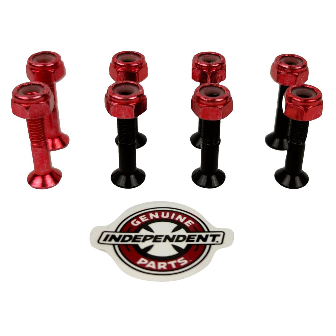 Independent Viti Skateboard Cross Bolts RED Phillips 1"