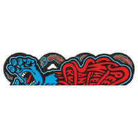 OJ Wheels Screaming Hand Black Chubbies 101 A