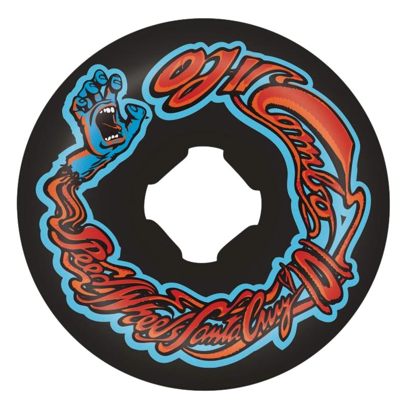 OJ Wheels Screaming Hand Black Chubbies 101 A