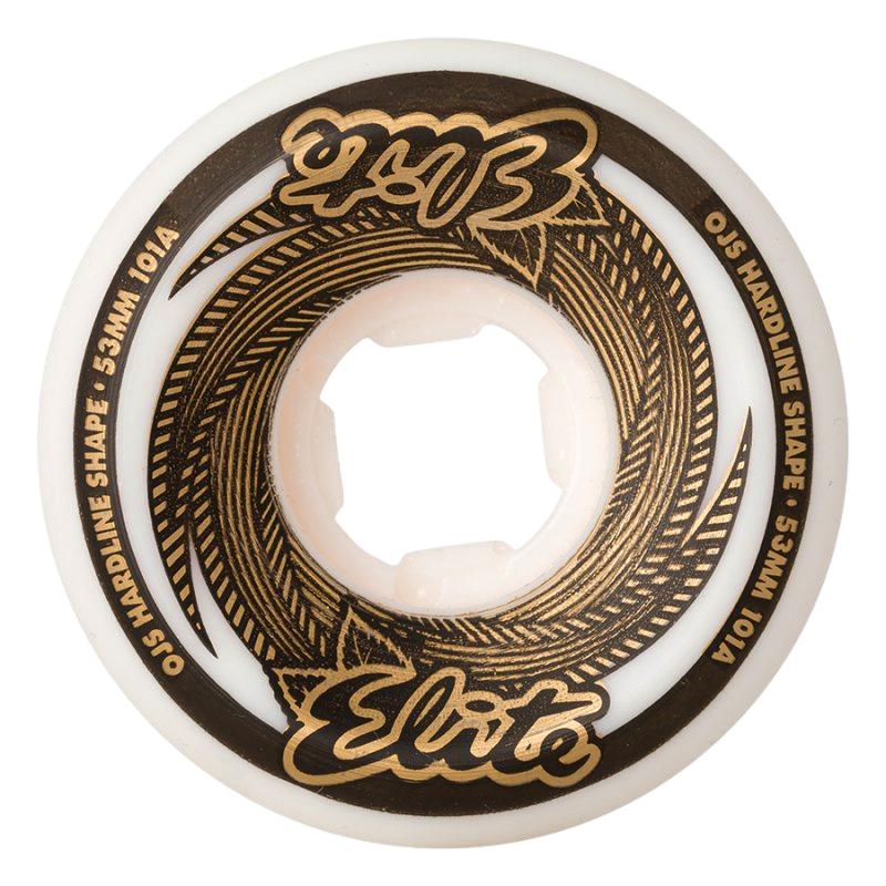 Oj Wheels Elite White Gold Hardline 101a