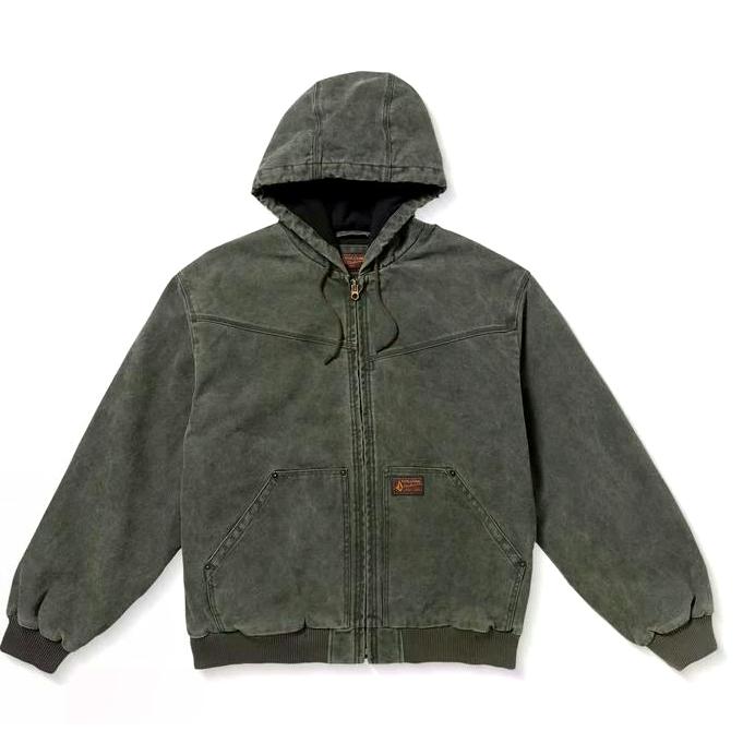 Camisa de manga larga Volcom Zander Dark Khaki