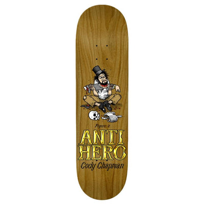 Anti Hero Chapman Eat The Rich Skateboard Deck 8.32"