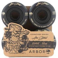 Arbor Axel Serrat Suave 80A Skateboard-Rollen