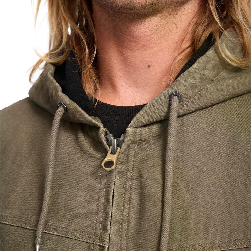 Camisa de manga larga Volcom Zander Dark Khaki