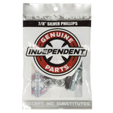 Independent Silver Cross Bolts Viti Phillips 7/8"