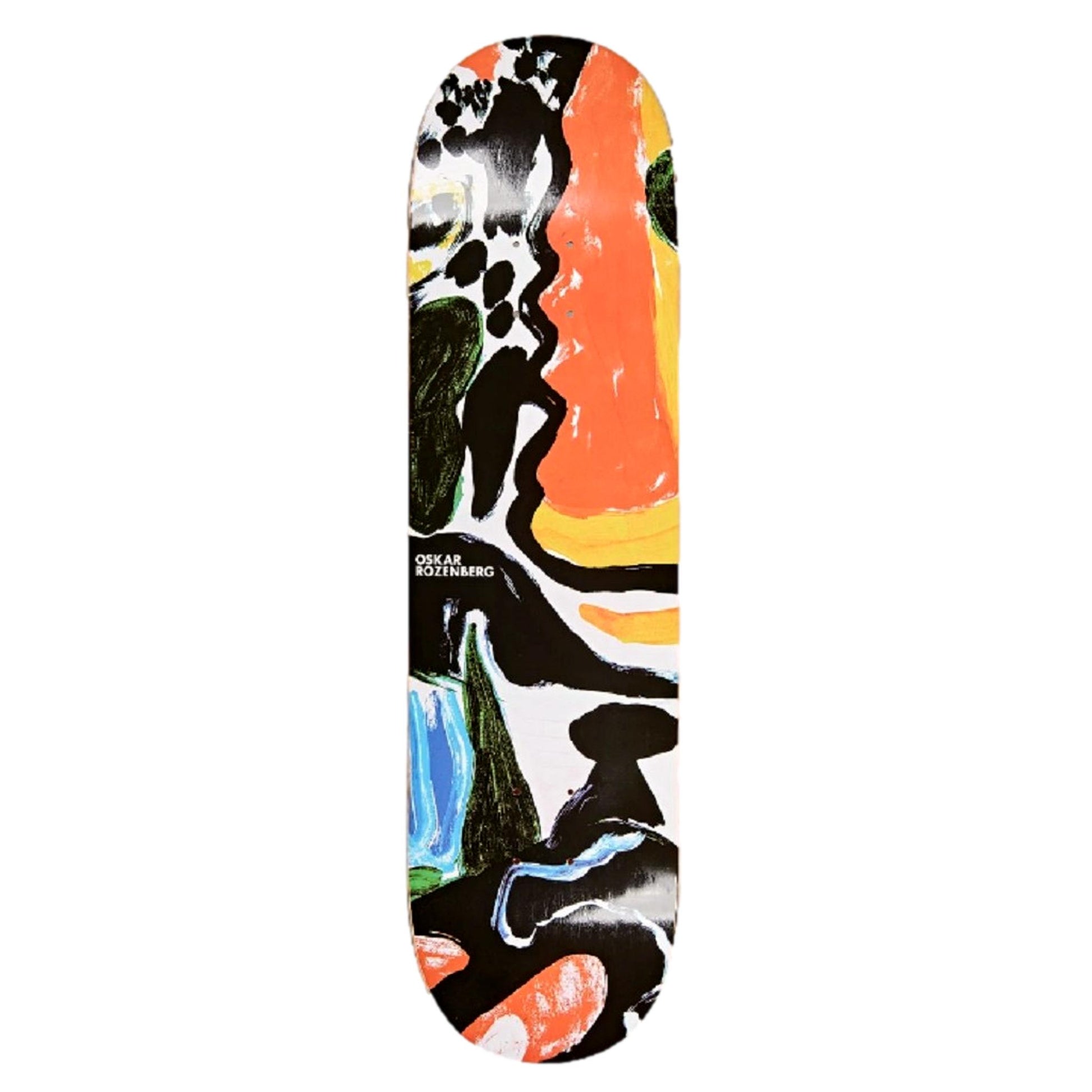 Polar Skate Facescape Deck Oskar Rozenberg