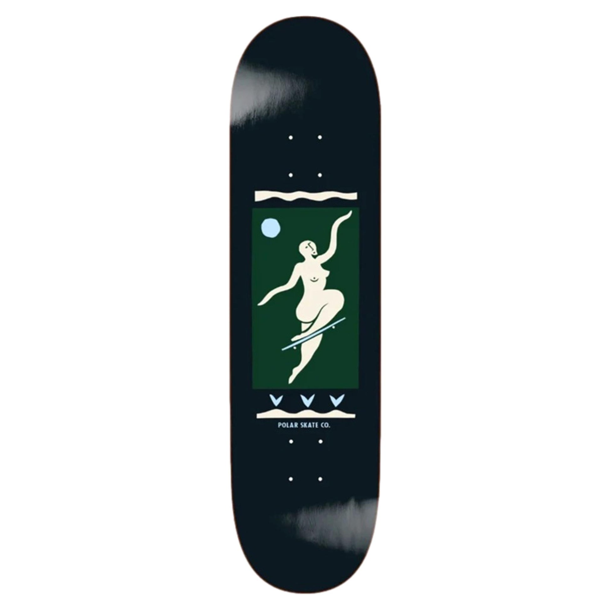 Polar Skate Co. Team Deck No Comply Charcoal