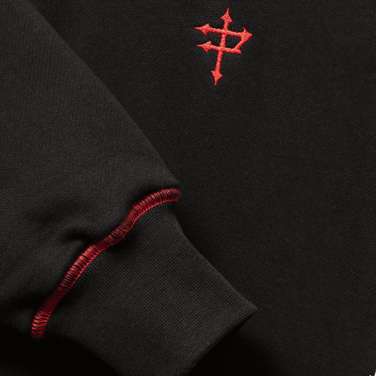 Propaganda Beanie Logo Spin Black White
