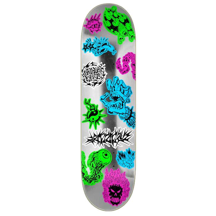 Santa Cruz Scribble Flash FeelBase Deck 8.0"