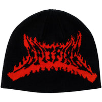 Spitfire Flame Out Skully Beanie Black/Red