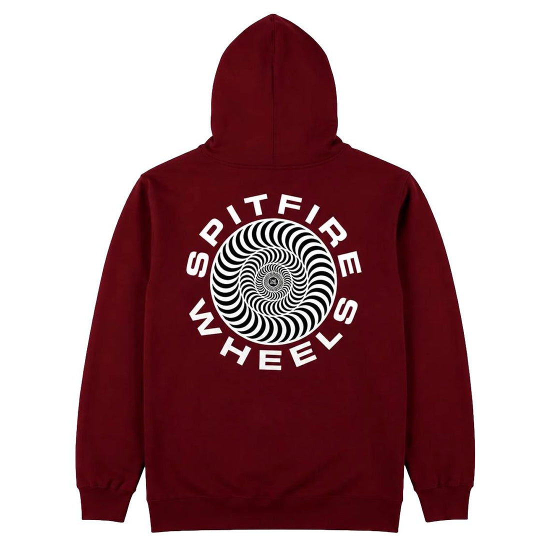 Spitfire Wheels Hoodie Swirl Burgundy