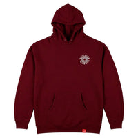 Spitfire Wheels Hoodie Swirl Burgundy