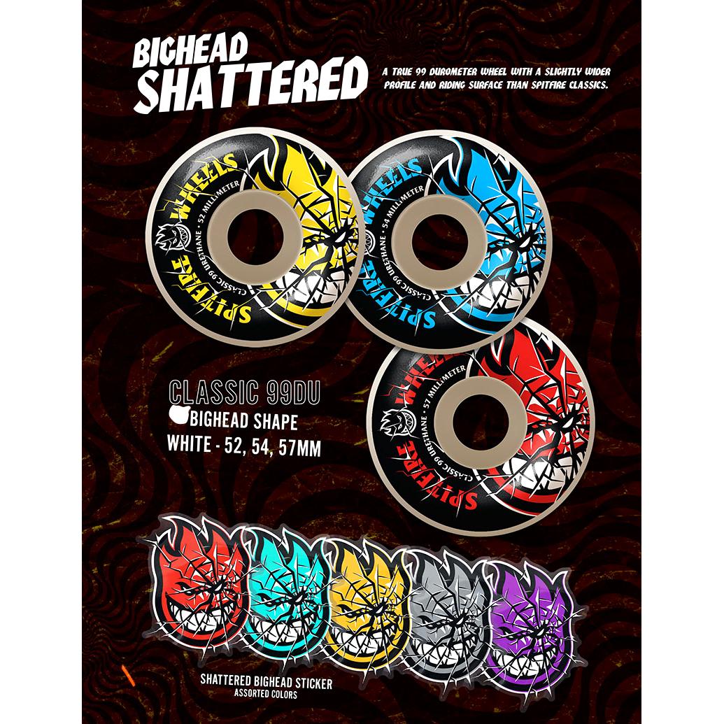 Spitfire Wheels Shattered Bighead Classic 99A