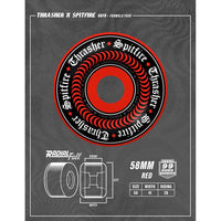 Spitfire Wheels x Thrasher Oath Radial Full 99 A