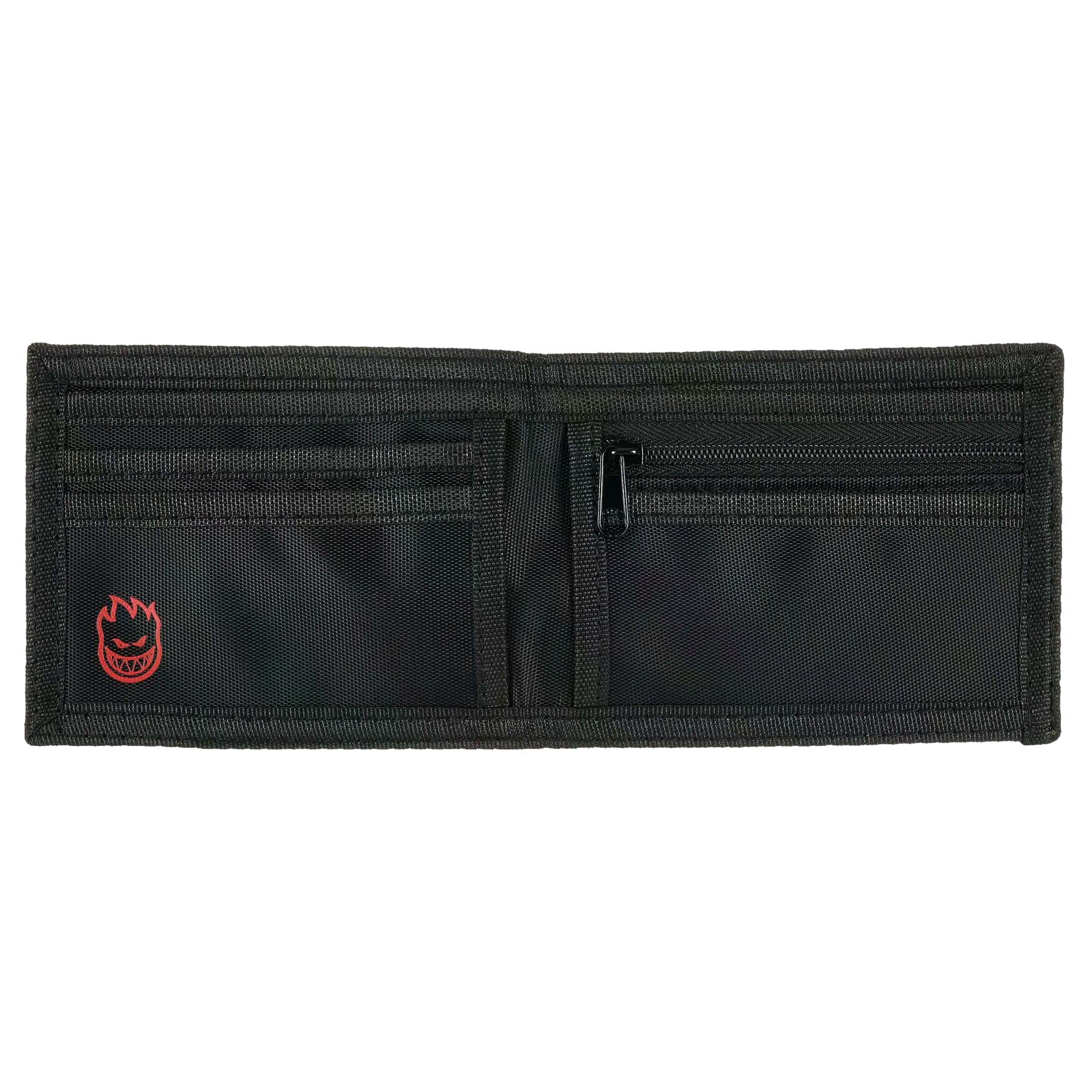 Spitfire Classic Wing Bi-Fold Wallet Black