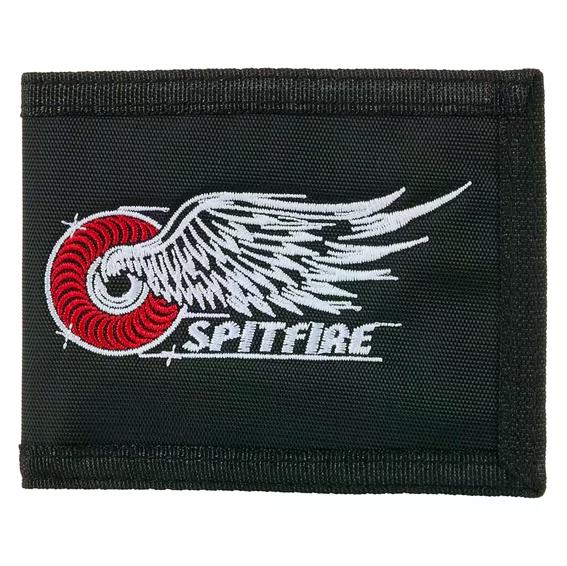 Spitfire Classic Wing Bi-Fold Wallet Black