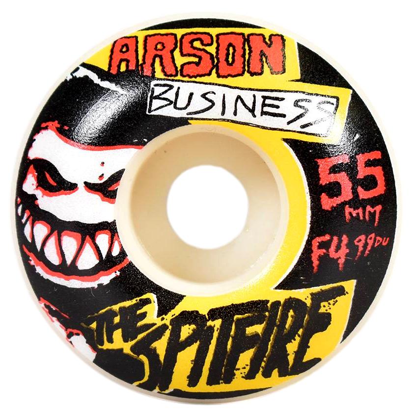 Spitfire Wheels Arson Business Formula Four 99 A